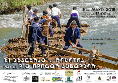 XI Descenso de Navatas por el río Aragón Subordán. 6 mayo 2018