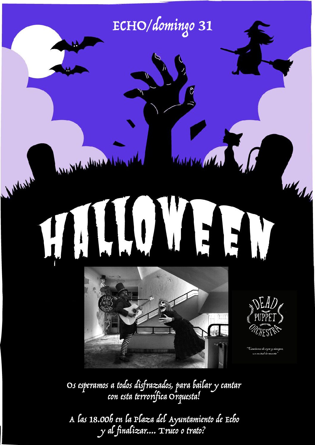 HALLOWEEN EN ECHO 31.10 A LAS 18h